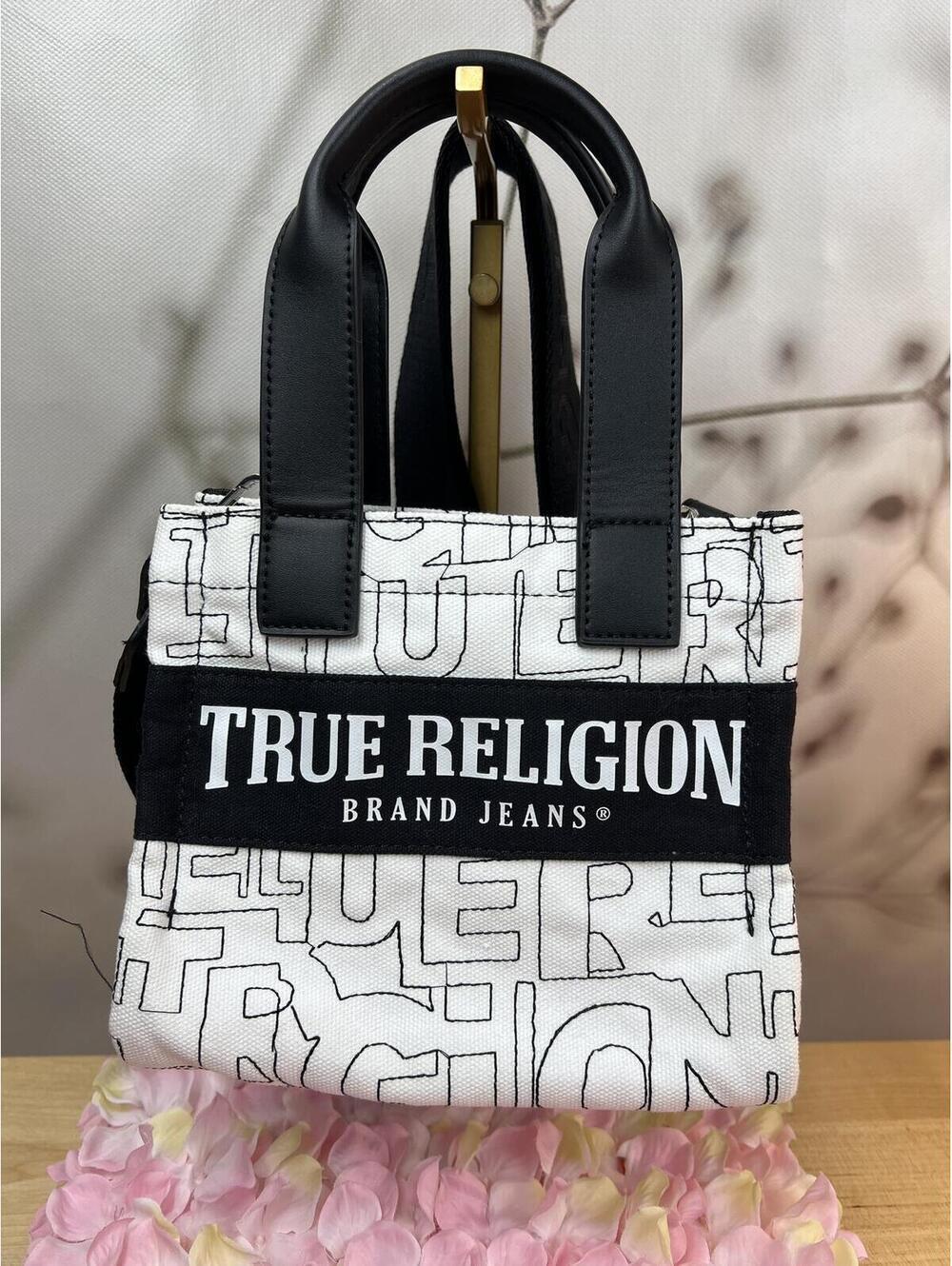 True Religion, Mini canvas Crossbody